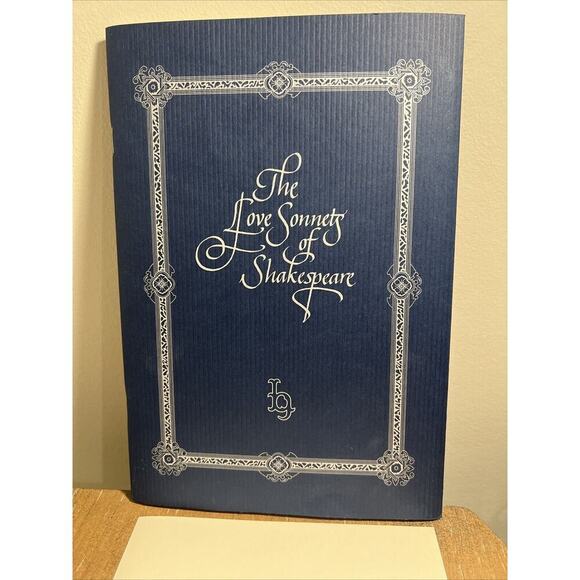 Inoclay Studios Love Sonnets Of Shakespeare‎ "Shall I Compare Thee" Bradex 4080D - Picture 11 of 15